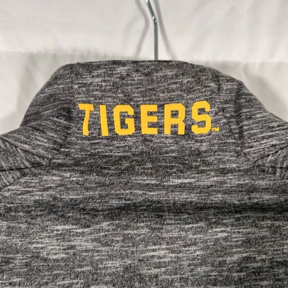 Missouri Tigers Champion Sweater Men's Small Grey 1/4 Zip Long Sleeve - Picture 11 of 11